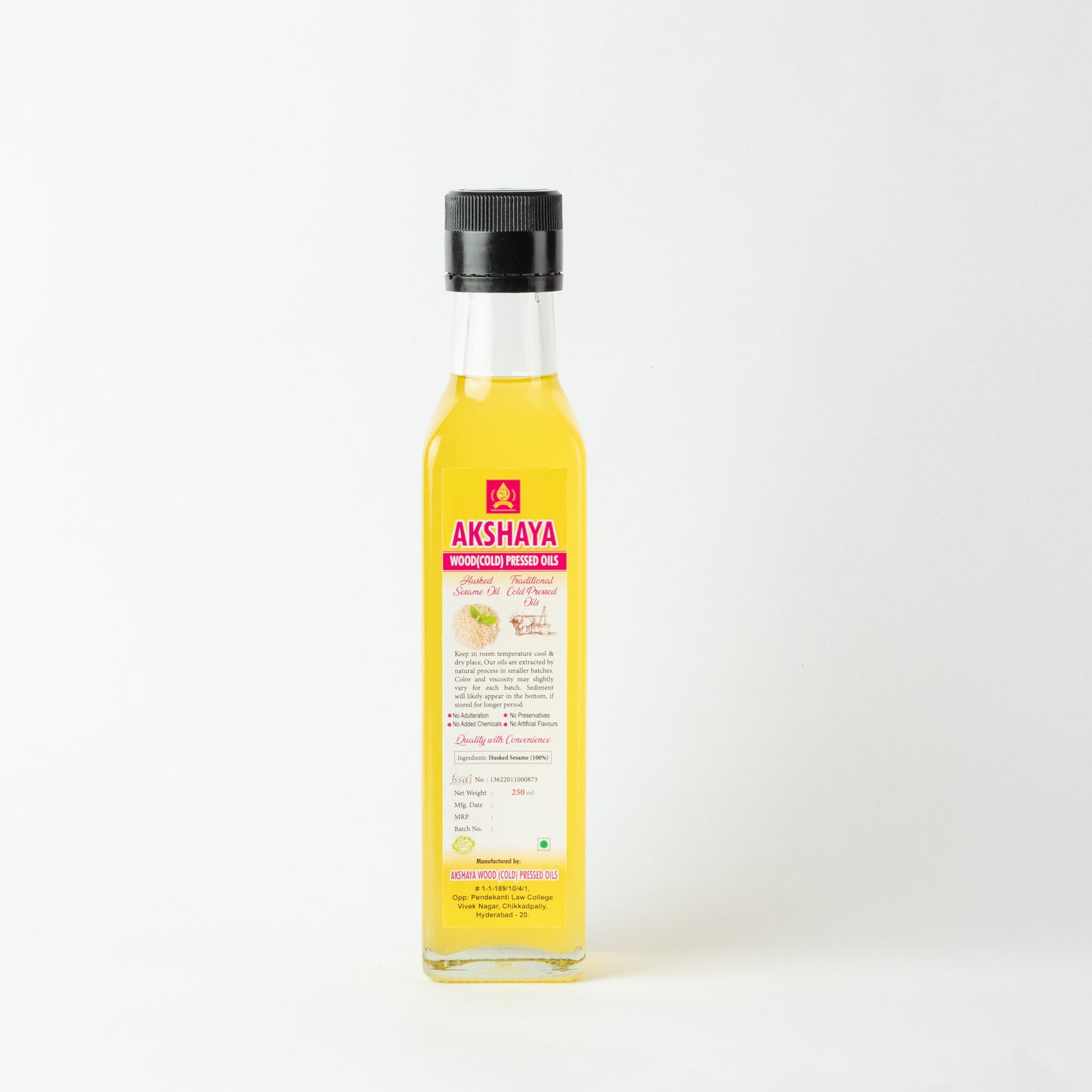 Husked Sesame Oil (Nupappu Nune)